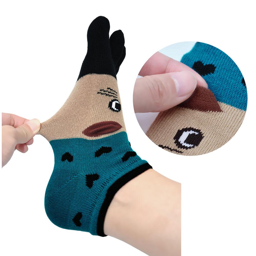 cute 5 finger toe socks