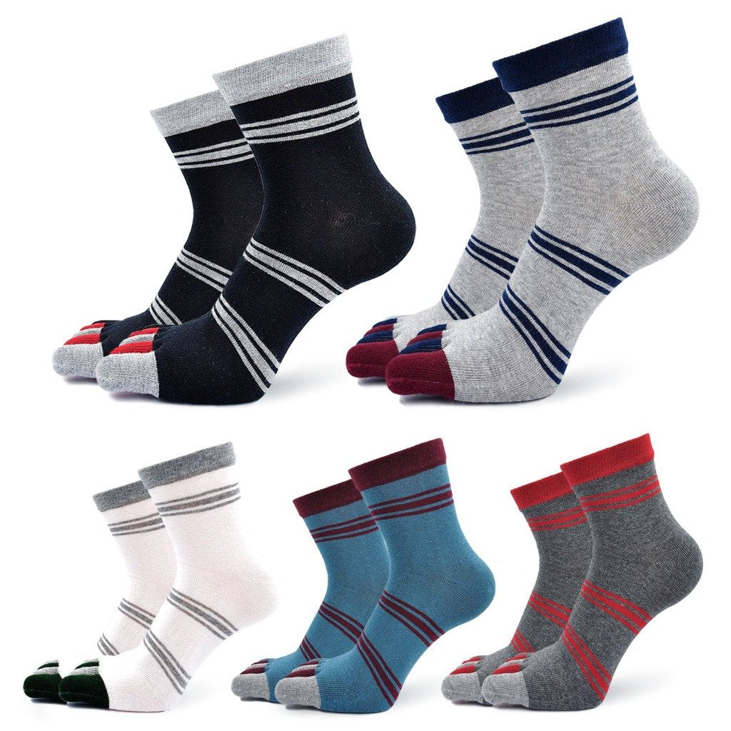 5 pairs running socks for men