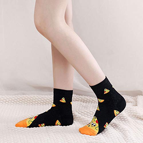 Womens Cotton Cute Animal Socks : Funny Soft Cat Dog Cotton Stocking Multipack for Thermal Warm Socks for Winter Christmas 5 Pairs