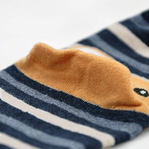 Womens Cotton Cute Animal Socks : Funny Soft Cat Dog Cotton Stocking Multipack for Thermal Warm Socks for Winter Christmas 5 Pairs