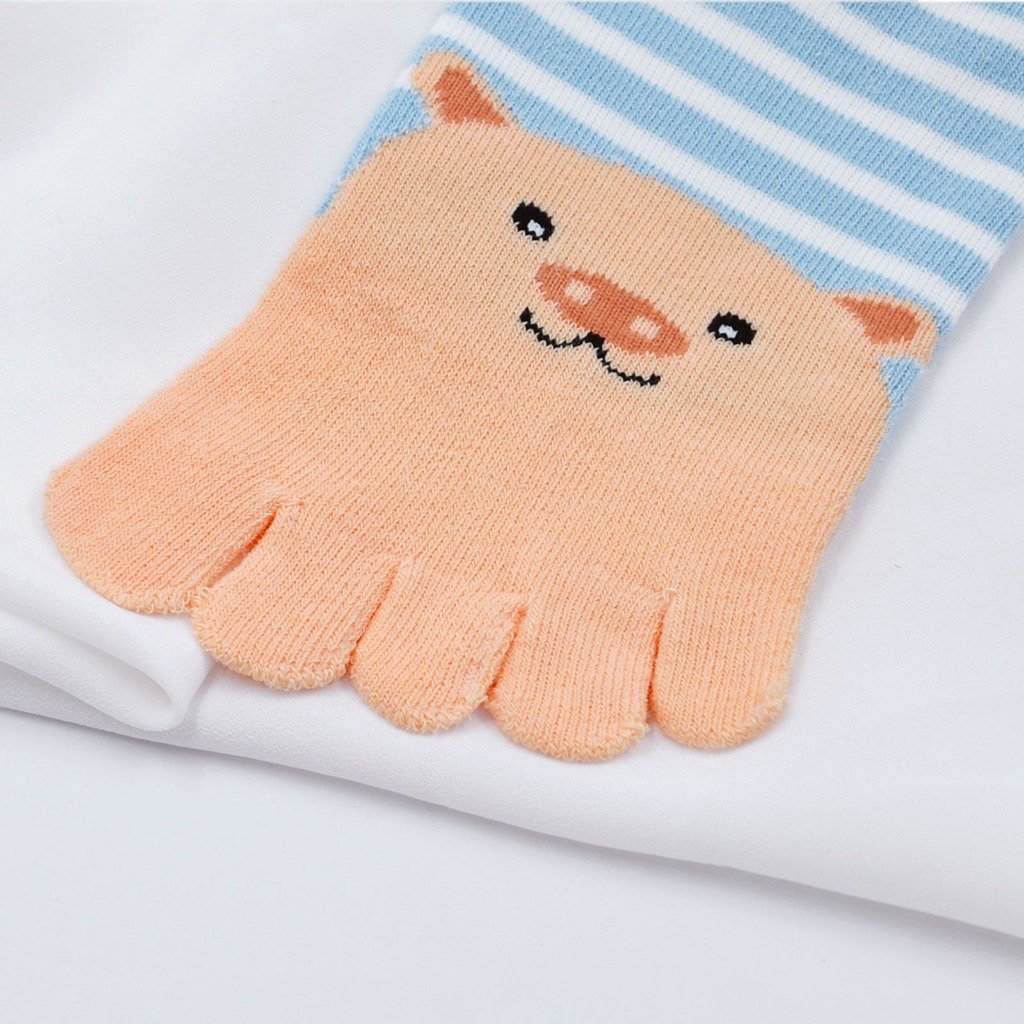 cute pig 5 finger socks for kids