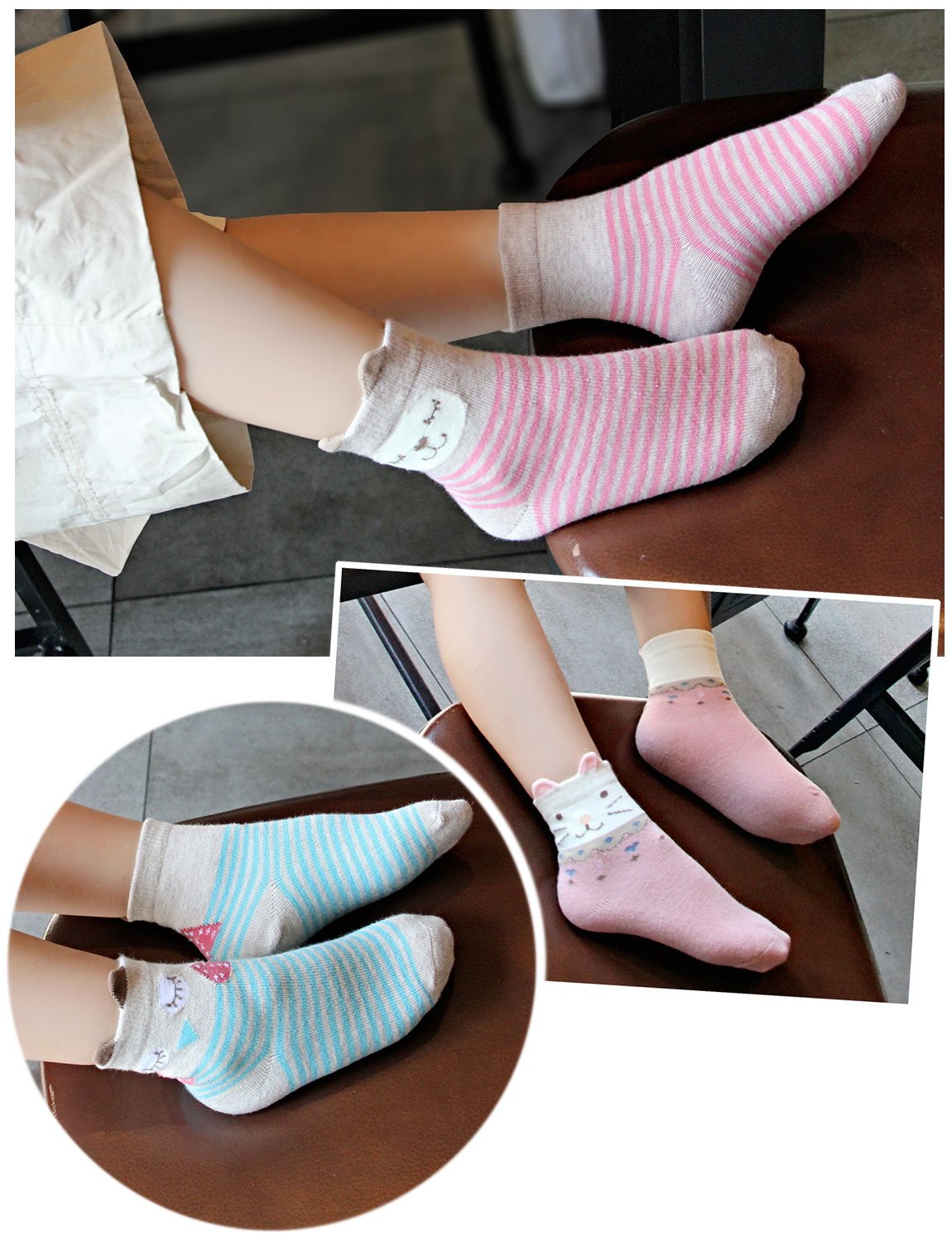 cute animal socks for girls