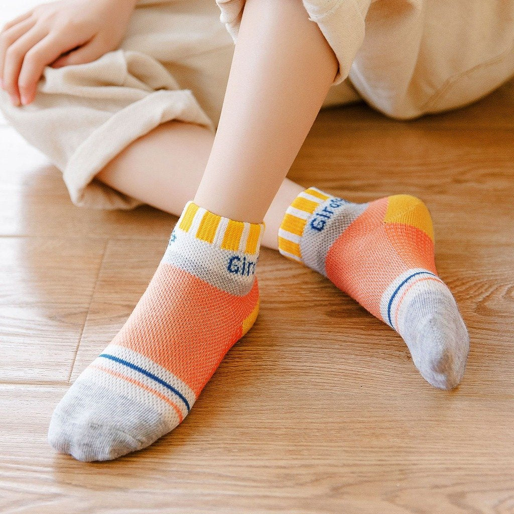 giraffe ankle socks for kids