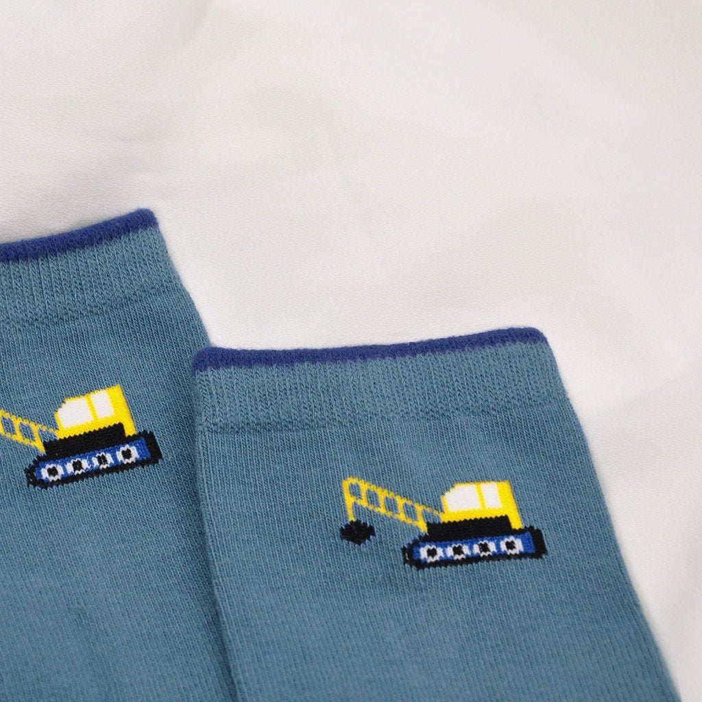 blue cars socks for boys