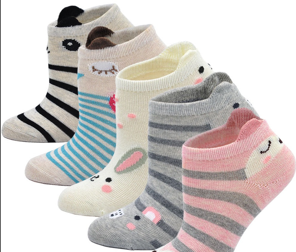 cute designs animal socks for kids