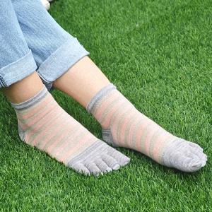 stripes ankle socks for women