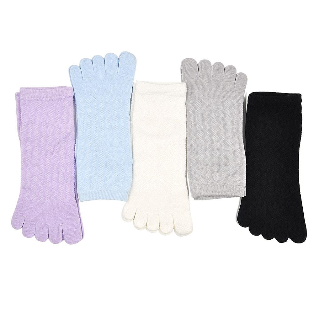5 pairs 5 finger socks for women